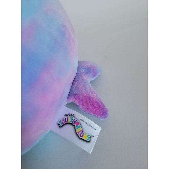 Squishmallow Hallie the Narwhal 12" blue Plush stuffed animal - Picture 5 of 9